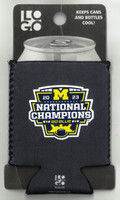 University of Michigan 2023 National Champions Insulated Sleeve - Can Coozie