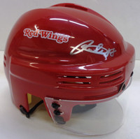 Patrick Kane Autographed Detroit Red Wings Red Mini Helmet