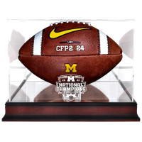 University of Michigan National Championship Football Display Case
