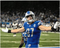 Aidan Hutchinson Autographed Detroit Lions 8x10 Photo #6   (Pre-Order)