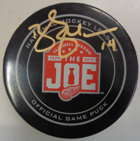 Brendan Shanahan Autographed Detroit Red Wings Farewell To The Joe Game Puck