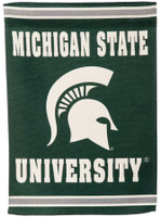 Michigan State University Evergreen 12.5x18" Double-Sided Flag Indoor Outdoor Decor