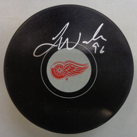Jake Walman Autographed Detroit Red Wings Souvenir Puck