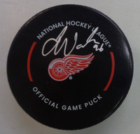 Jake Walman Autographed Detroit Red Wings Game Puck