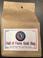 Hockey Hall of Fame Autographed Mystery Puck Grab Bag