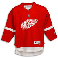 Detroit Red Wings Child Outerstuff Red Replica Jersey