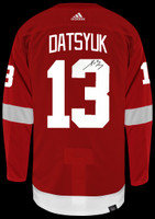 Pavel Datsyuk Autographed Detroit Red Wings Authentic Adidas Jersey  - Red