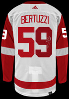 Tyler Bertuzzi Autographed Detroit Red Wings Authentic Adidas Jersey - White
