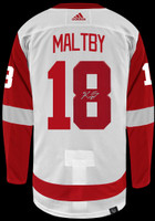 Kirk Maltby Autographed Detroit Red Wings Authentic Adidas Jersey - White