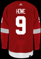 Gordie Howe Autographed Detroit Red Wings Authentic Adidas Jersey w/ "Mr. Hockey" - Red