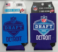 2024 Detroit NFL Draft 2-Sided Can Cooler