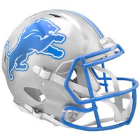 Detroit Lions Riddell 2024 On-Field Speed Authentic Helmet (Pre-Order)