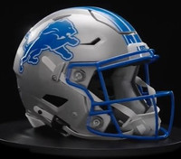 Detroit Lions Riddell 2024 On-Field Speed Flex Authentic Helmet (Pre-Order)