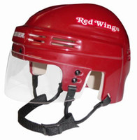 Henrik Zetterberg Autographed Detroit Red Wings Mini Helmet - Red (Pre-Order)