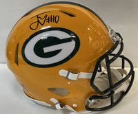 Jordan Love Autographed Green Bay Packers Full Size Authentic Speed Helmet