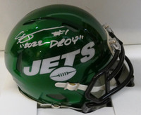 Sauce Gardner Autographed & Inscribed 2022 DROY New York Jets Mini Helmet