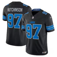 Aidan Hutchinson Detroit Lions Nike 2nd Alternate Vapor 2024 F.U.S.E. Limited Jersey - Black