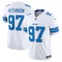 Aidan Hutchinson Detroit Lions Nike Vapor 2024 F.U.S.E. Limited Jersey - White