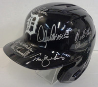 1984 Detroit Tigers Team Autographed Batting Helmet