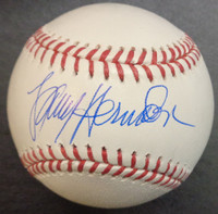 Larry Herndon Autographed Official Major League Baseball