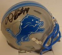 Donovan Peoples-Jones Autographed 2024 On-Field Detroit Lions Speed Mini Helmet