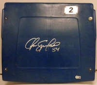 Chris Spielman Autographed Silverdome Seatback