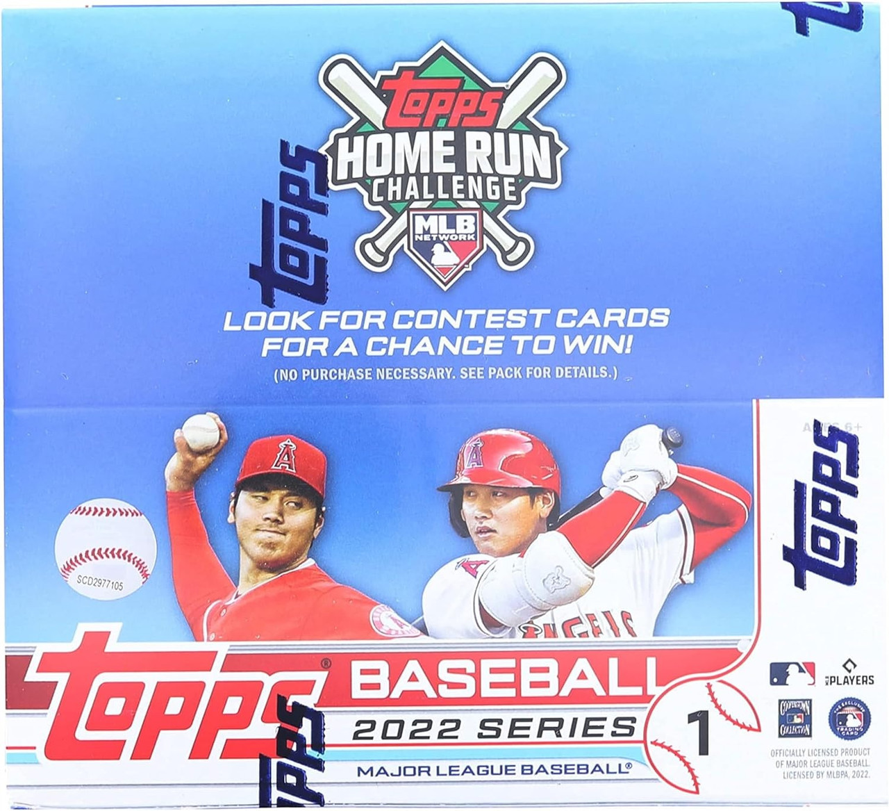 2022 Topps Series 1 Baseball 24 Pack Retail Box - 16 Cards/Pack 