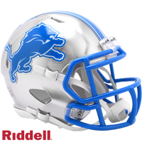 Jameson Williams Autographed Detroit Lions Riddell On-Field Speed Mini Helmet (Pre-Order)