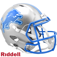 Jameson Williams Autographed Detroit Lions Riddell On-Field Speed Replica Helmet (Pre-Order)