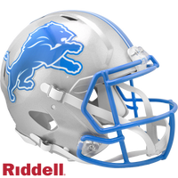 Jameson Williams Autographed Detroit Lions Riddell On-Field Speed Authentic Helmet (Pre-Order)
