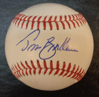 Tom Brookens Autographed Official Major League Baseball