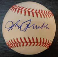 Johnny Grubb Autographed Official Major League Baseball