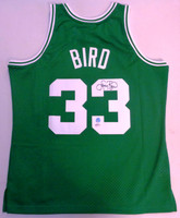 Larry Bird Autographed Mitchell & Ness 1985-86 Boston Celtics Jersey