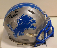 Sam LaPorta Autographed Detroit Lions 2024 Mini Helmet