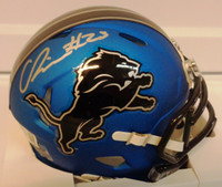 Carlton Davis Autographed Detroit Lions 2024 Alternate Mini Helmet