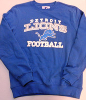 Detroit Lions Men's Starter Embroidered Crewneck Sweatshirt