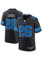 Jahmyr Gibbs Detroit Lions Nike Vapor 2024 F.U.S.E. Limited Jersey - Black
