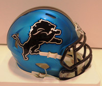 Detroit Lions Riddell 2024 Alternate Speed Mini Helmet - 2nd Edition