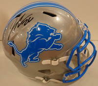 Jahmyr Gibbs Autographed 2024 On-Field Detroit Lions Full Size Replica Helmet