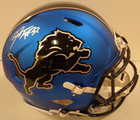 Brian Branch Autographed 2024 Alternate Detroit Lions Full Size Authentic Helmet