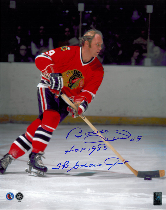 signed bobby hull jersey
