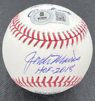 Jack Morris Autographed Baseball - Official Hall of Fame Ball w/ Multiple Inscriptions