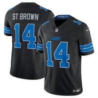 Amon-Ra St. Brown Detroit Lions Nike Vapor 2024 F.U.S.E. Limited Jersey - Black