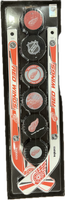 Detroit Red Wings Mini Stick Set (6 Mini Foam Puck, 2 Plastic Mini Stick)