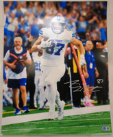 Sam Laporta Autographed Detroit Lions 16x20 Photo #4