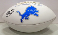 Ifeatu Melifonwu Autographed White Panel Football