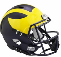 JJ McCarthy Autographed Michigan Wolverines Mini Helmet (Show Pre-Order)