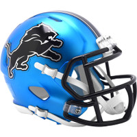 Calvin Johnson Autographed Detroit Lions Alternate Mini Helmet (Pre-Order)