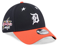 Detroit Tigers New Era 2025 MLB All-Star Game 39THIRTY Flex Hat - Navy/Orange