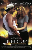 Kevin Costner Autographed Tin Cup 11x17 Poster